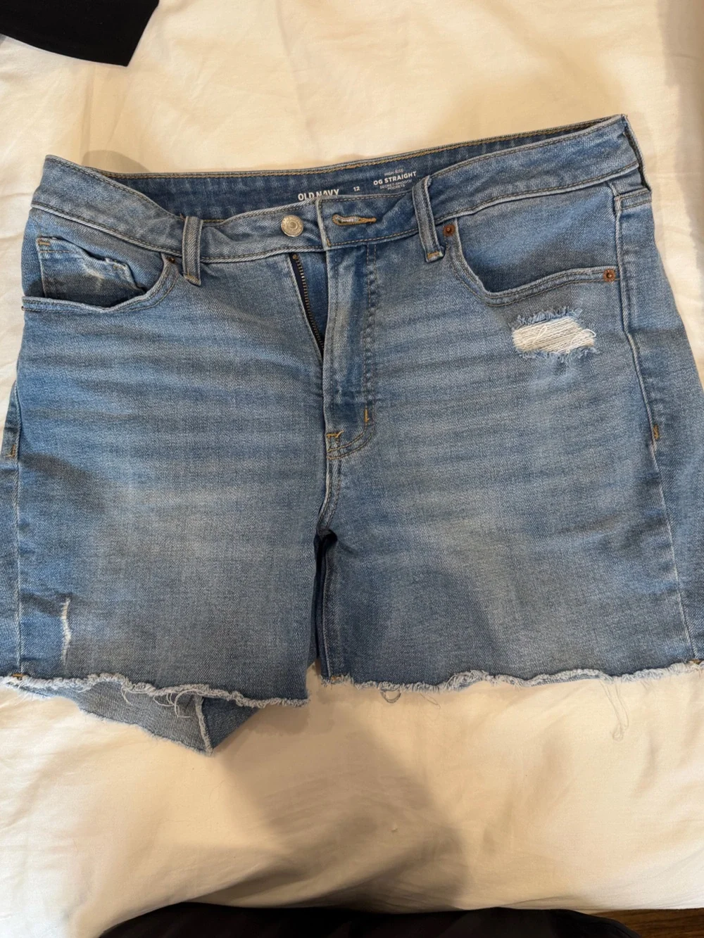 Old Navy Light blue Jean shorts - Size 12